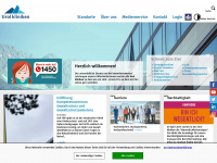 tirol-kliniken.at Webseite Vorschau