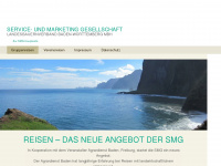 lbv-smg-reisen.de Webseite Vorschau