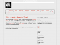 skate-n-rock.com Webseite Vorschau