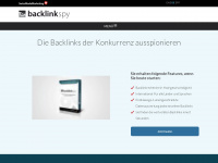 backlinkspyapp.com Webseite Vorschau