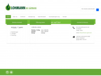 lohmann-gaertnerei.de Webseite Vorschau