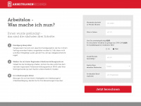 arbeitslosenrechner.ch Webseite Vorschau