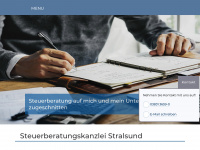 stralsund.shbb.de Webseite Vorschau