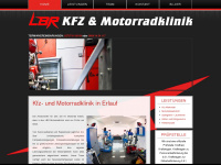 lbr-motorradklinik.at Webseite Vorschau