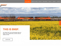 bnsf.com Webseite Vorschau