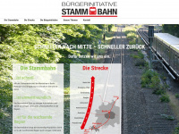 stammbahn.de Webseite Vorschau