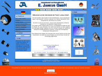 ja-online.de Webseite Vorschau