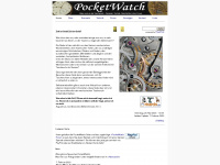pocketwatch.ch Webseite Vorschau