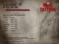 mos-tattoos.de Webseite Vorschau