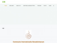 benedictines-cib.org Webseite Vorschau