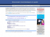 mehrsprachigkeit.net Webseite Vorschau