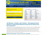 montage-treff.com Webseite Vorschau
