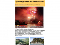 winzerhof-weinfest.de Webseite Vorschau
