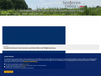 seniorenunion-hannover-land.de Webseite Vorschau