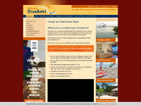 strandhotel.tv Webseite Vorschau