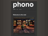 phonoclub-berlin.de Webseite Vorschau
