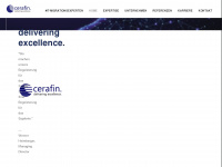 cerafin.com Webseite Vorschau