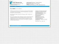 cad-planservice.com Webseite Vorschau
