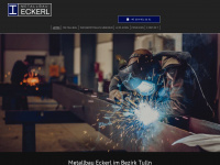 metallbau-eckerl.at Webseite Vorschau