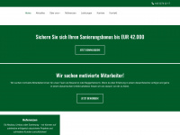baumeister-lechner.at Webseite Vorschau