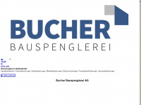 bucher.ag Webseite Vorschau