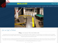halle37.de Webseite Vorschau