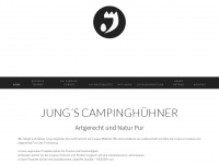 camping-huehner.com Webseite Vorschau
