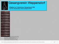 weppersdorf.de Webseite Vorschau