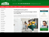 schaedlingsbekaempfer-berlin.com Webseite Vorschau