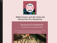 deutsche-eis-akademie.de Webseite Vorschau