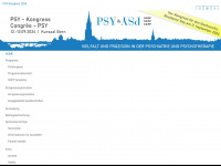 psy-congress.ch Webseite Vorschau