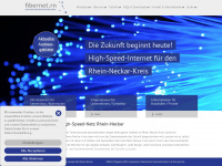 fibernet-rn.de Webseite Vorschau