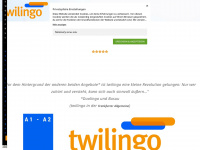 twilingo.de Webseite Vorschau