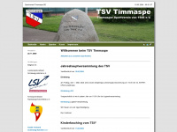 sportverein-timmaspe.de Webseite Vorschau