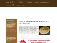 teehuette-fallaetsche.ch Webseite Vorschau