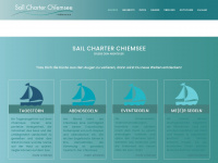 sail-charter-chiemsee.de Webseite Vorschau