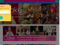 cakeinternational.co.uk Webseite Vorschau