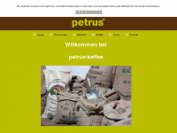 petrus.co.at Webseite Vorschau