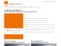 contao-jahrbuch.de Webseite Vorschau