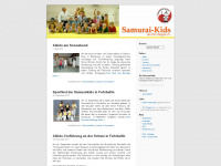 samuraikids.wordpress.com Webseite Vorschau