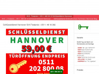 schluesseldienst-fachmann-hannover.de Webseite Vorschau
