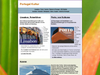 portugal-kultur.de Webseite Vorschau