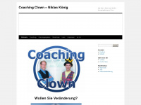 coaching-clown.de Webseite Vorschau
