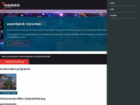 eventfabrik-muenchen.de Webseite Vorschau