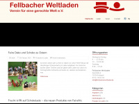 fellbacherweltladen.de Webseite Vorschau