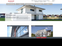 alulux.es Webseite Vorschau