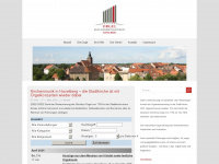 orgelverein-havelberg.de Webseite Vorschau
