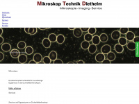 dunkelfeldmikroskope.ch Webseite Vorschau