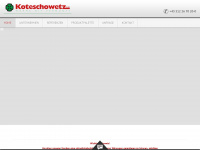 koteschowetz-gmbh.at Webseite Vorschau