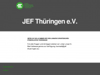 jef-thueringen.eu Webseite Vorschau